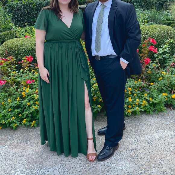 Emerald Green Baltic Born Maxi Dress - Bridesmaid / Wedding Guest - Picture 1 of 6